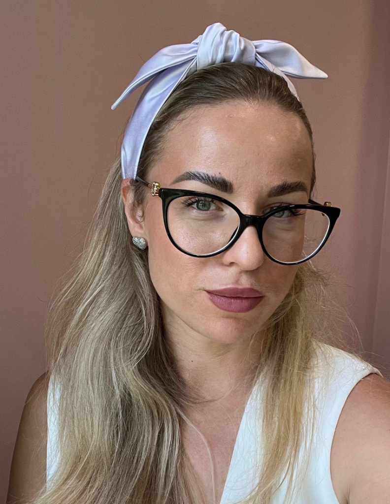 Stīpiņa ar banti Light purple