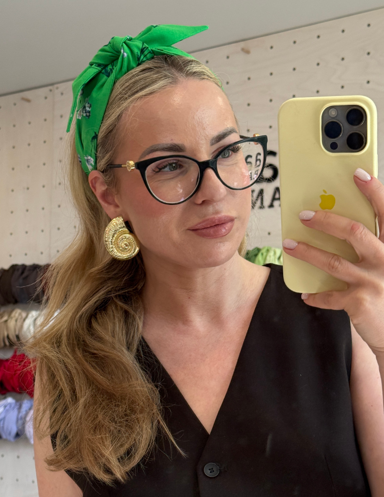 Matu Stīpiņa ar banti Greenbloom