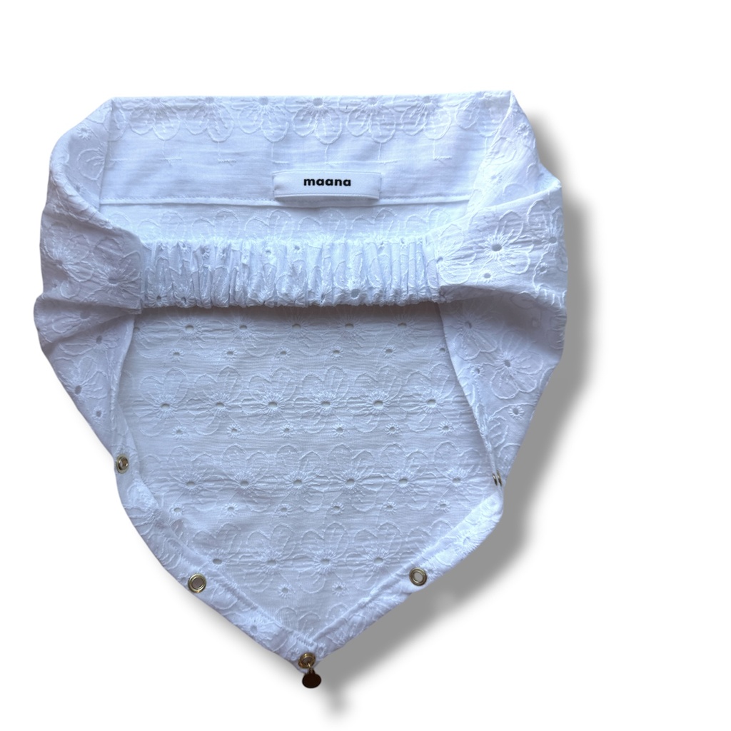 Galvas lakats Bandana White