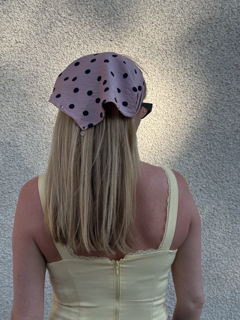 Galvas lakats Bandana Dusty Rose