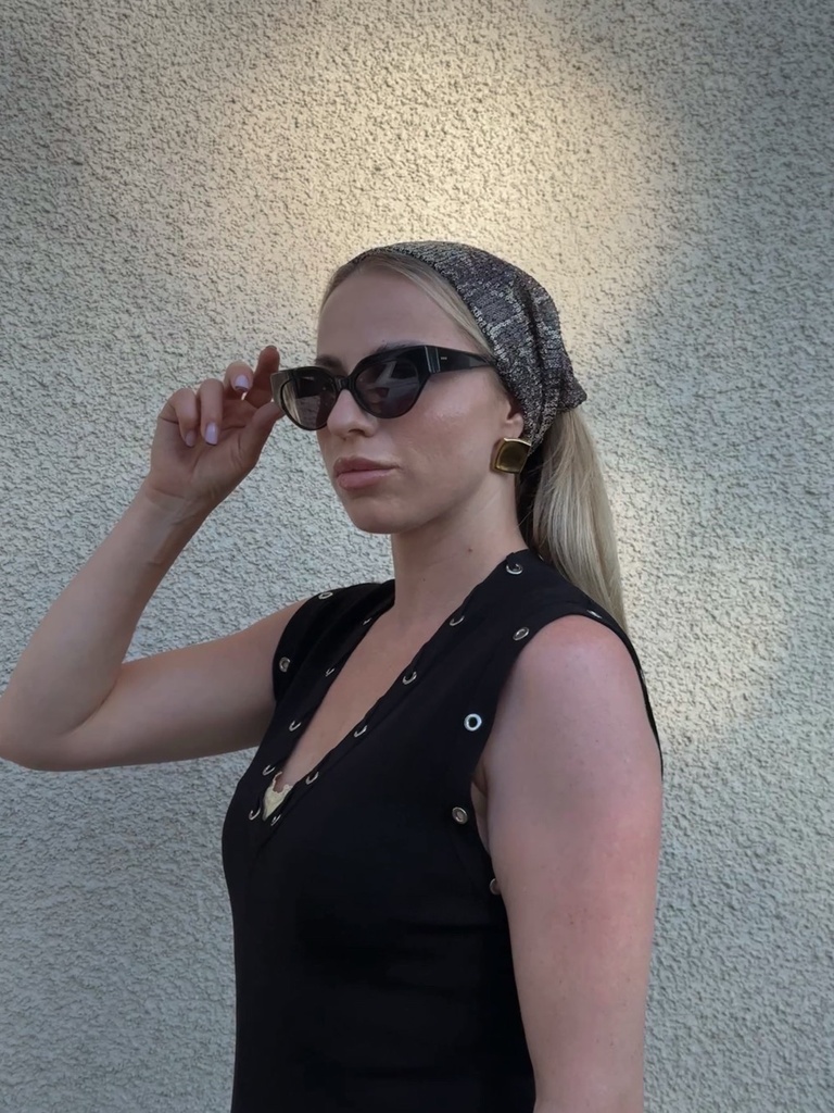 Galvas lakats Bandana Sequin Snake