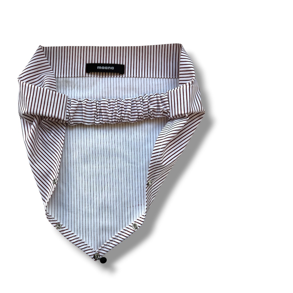 Galvas lakats Bandana Cocoa Stripe