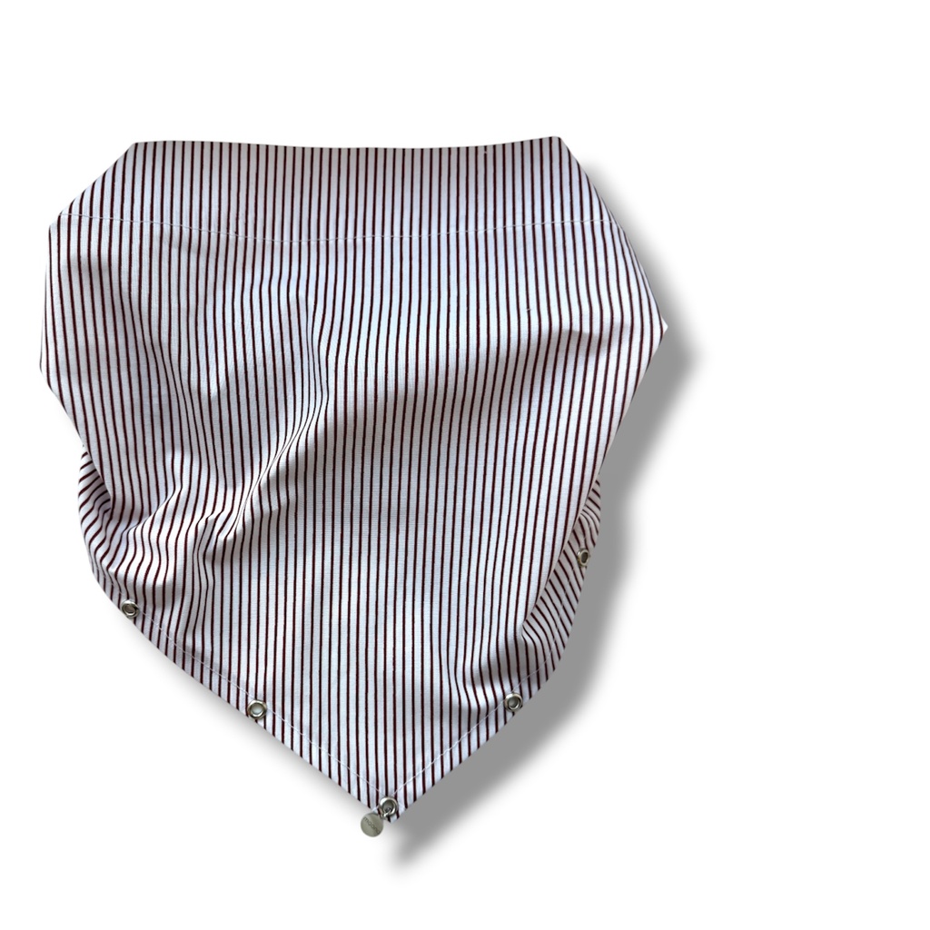 Galvas lakats Bandana Cocoa Stripe