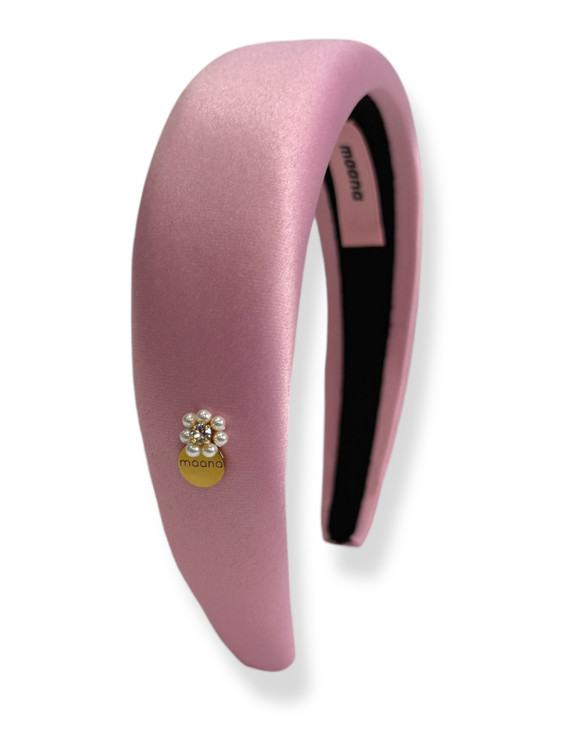 Padded headband Ice Pink L size