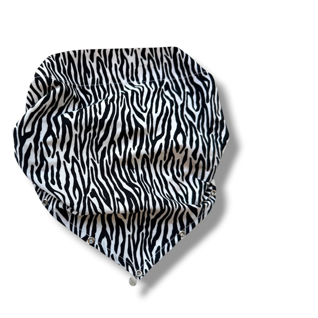 Galvas lakats Bandana Zebra