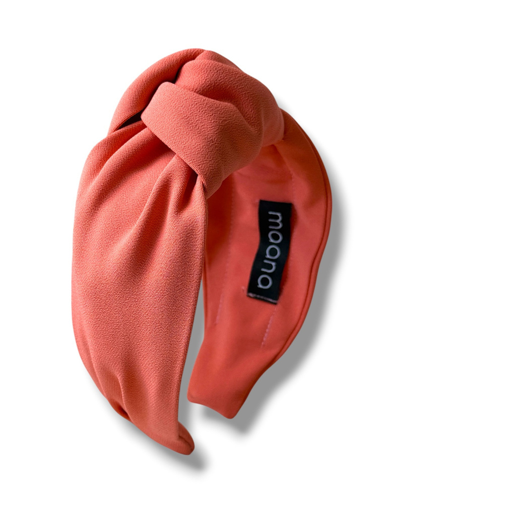 Knotted Headband Salmon