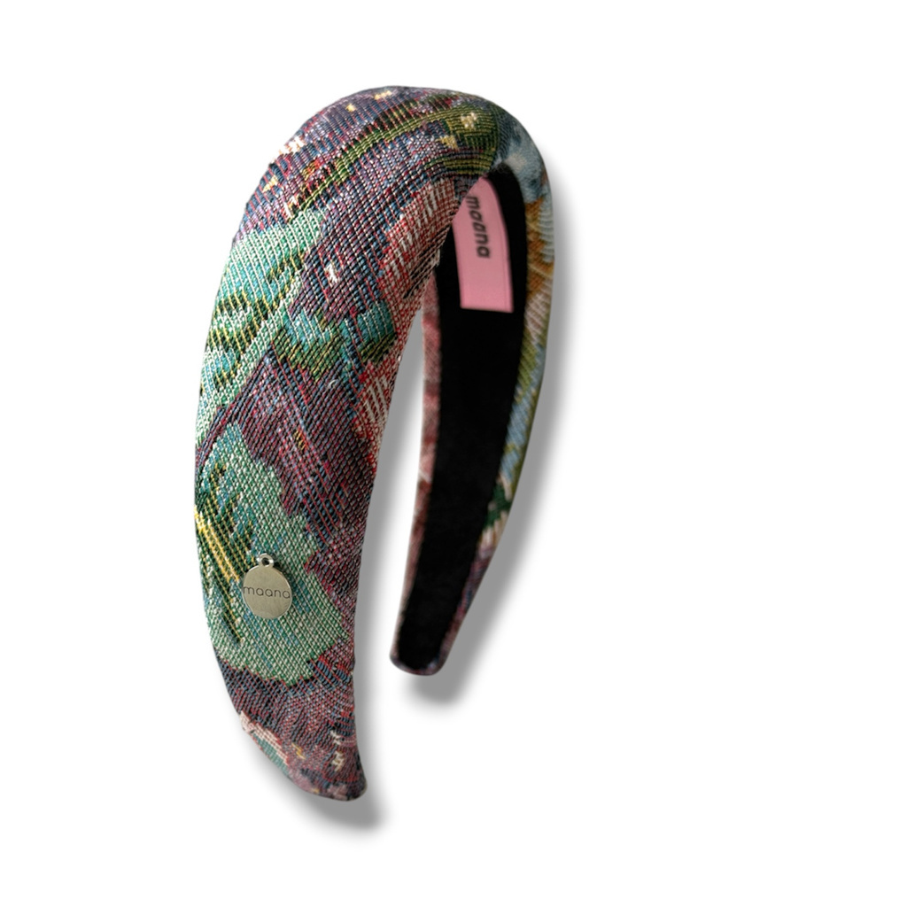 Padded headband Light Gobelin L size 
